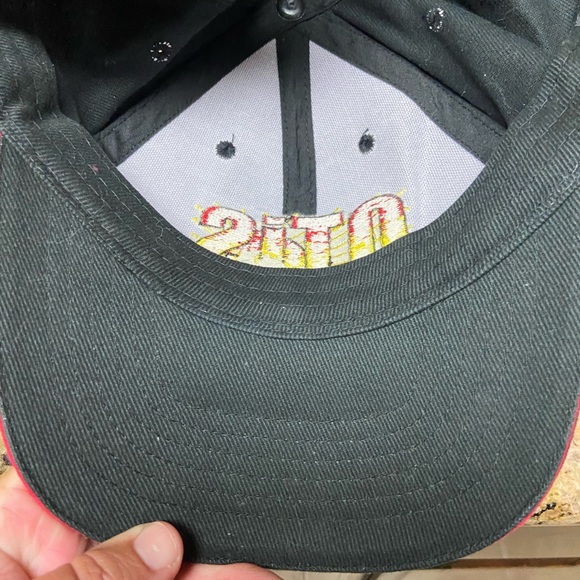 Retro OTIS Technologies GUN Enthusiast Black Cotton Strap Back Baseball Hat - Picture 5 of 6